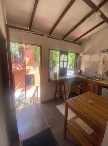 Studio Apartment with Ocean-View Balcony