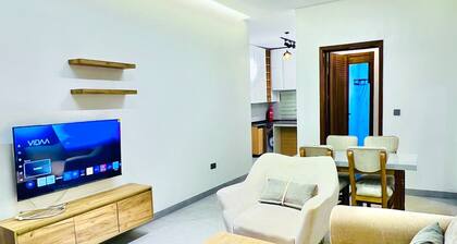 Pleasant 2-bedroom apartment with AC in vibrant Kigali