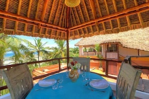 Outdoor dining - Swahili House (Tiwi)