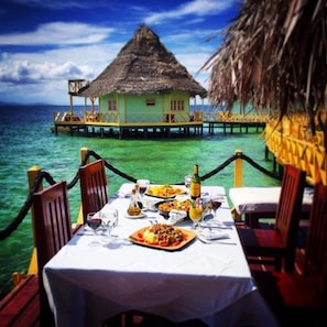 Outdoor dining - Punta Caracol Acqua Lodge Bp (Rio Hato)