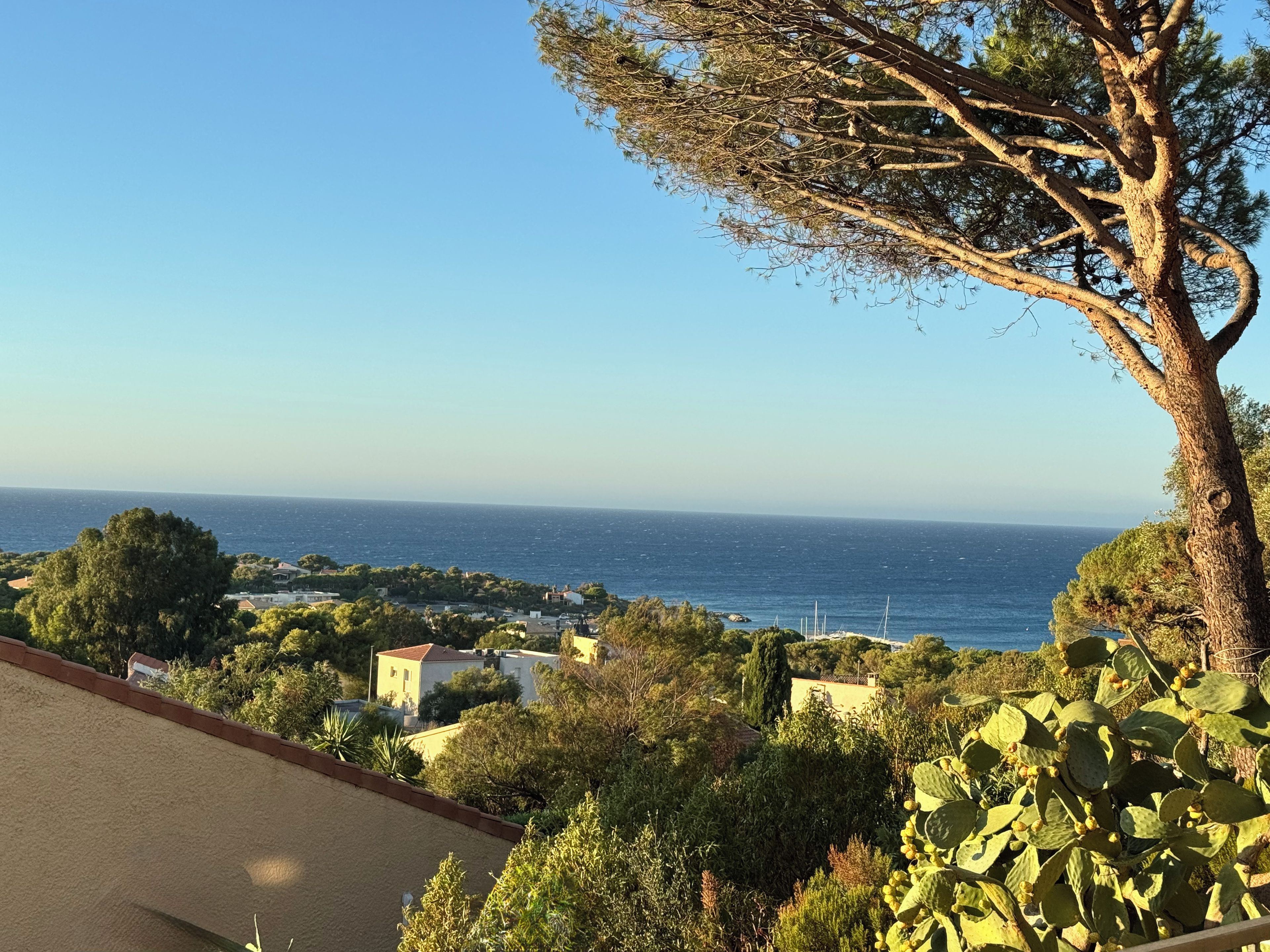 Vue depuis l’hébergement