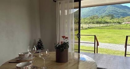 Romantic cabin with a view of the Arenal Volcano