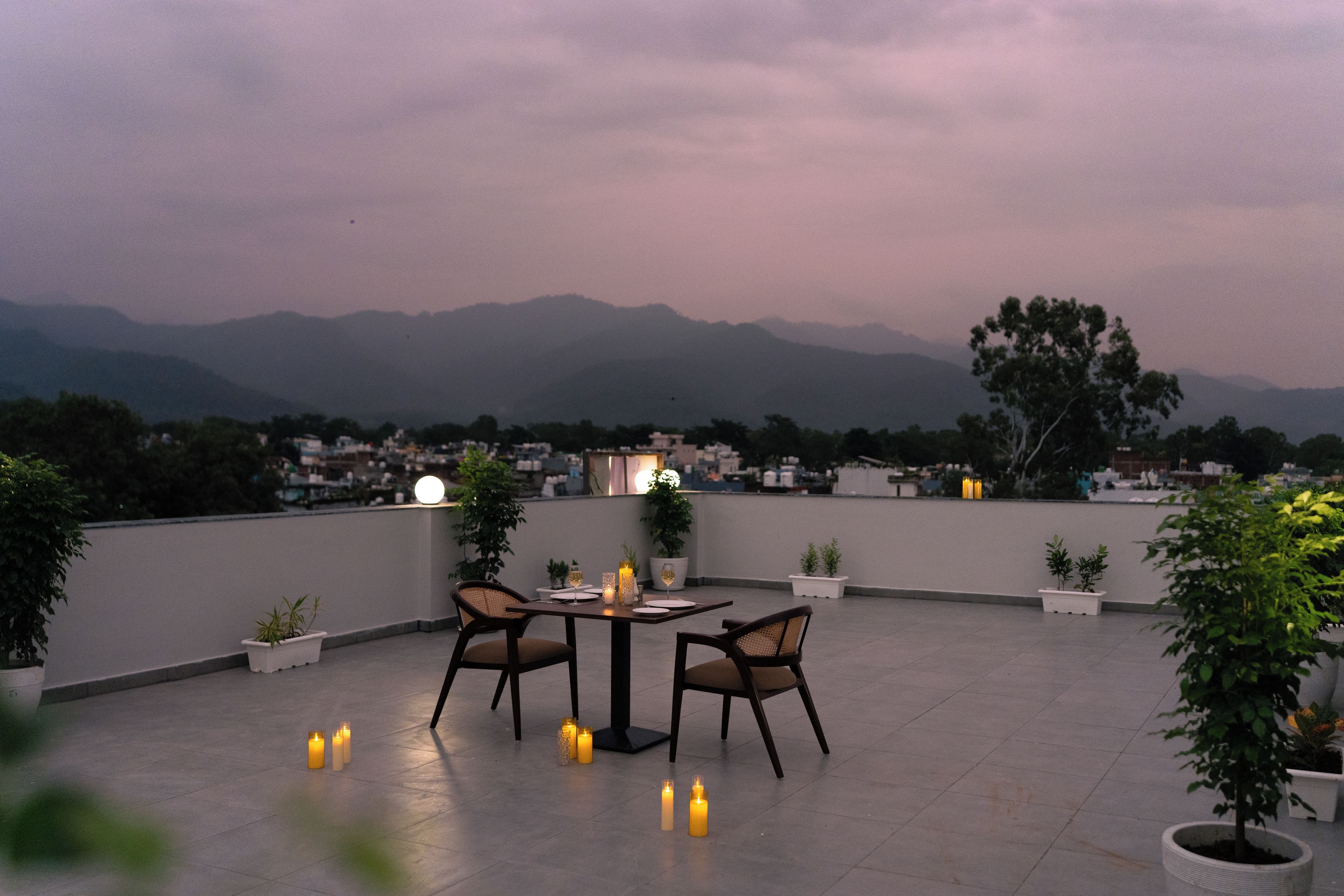 Rooftop terrace
