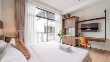 Estudio de lujo, vistas a la ciudad | Vistas desde la habitación