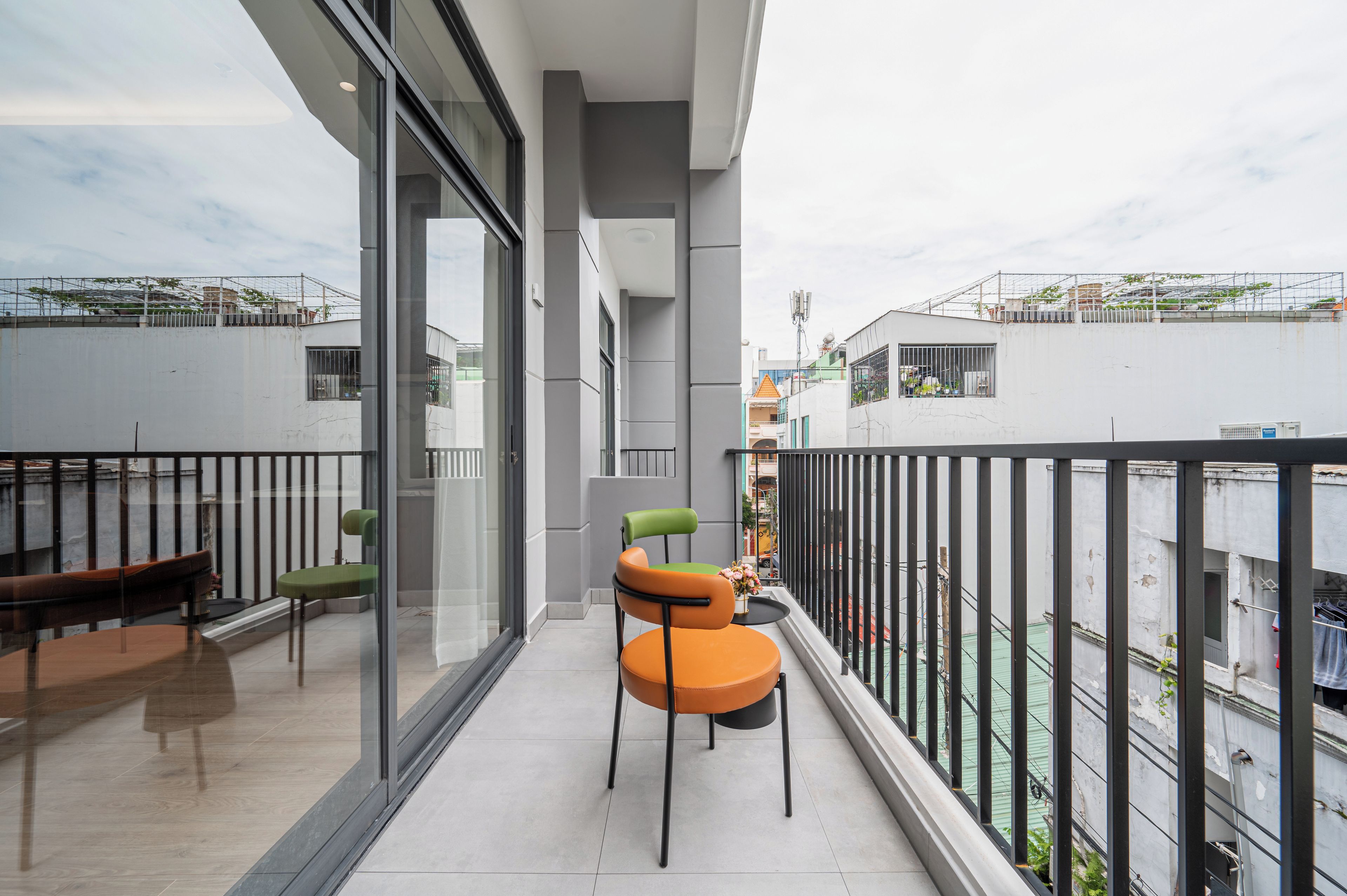 Estudio ejecutivo, vistas a la ciudad | Terraza o patio