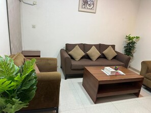 Double Room | Living area - Al-Masa Al-Khaleejia Apartments (Dammam)