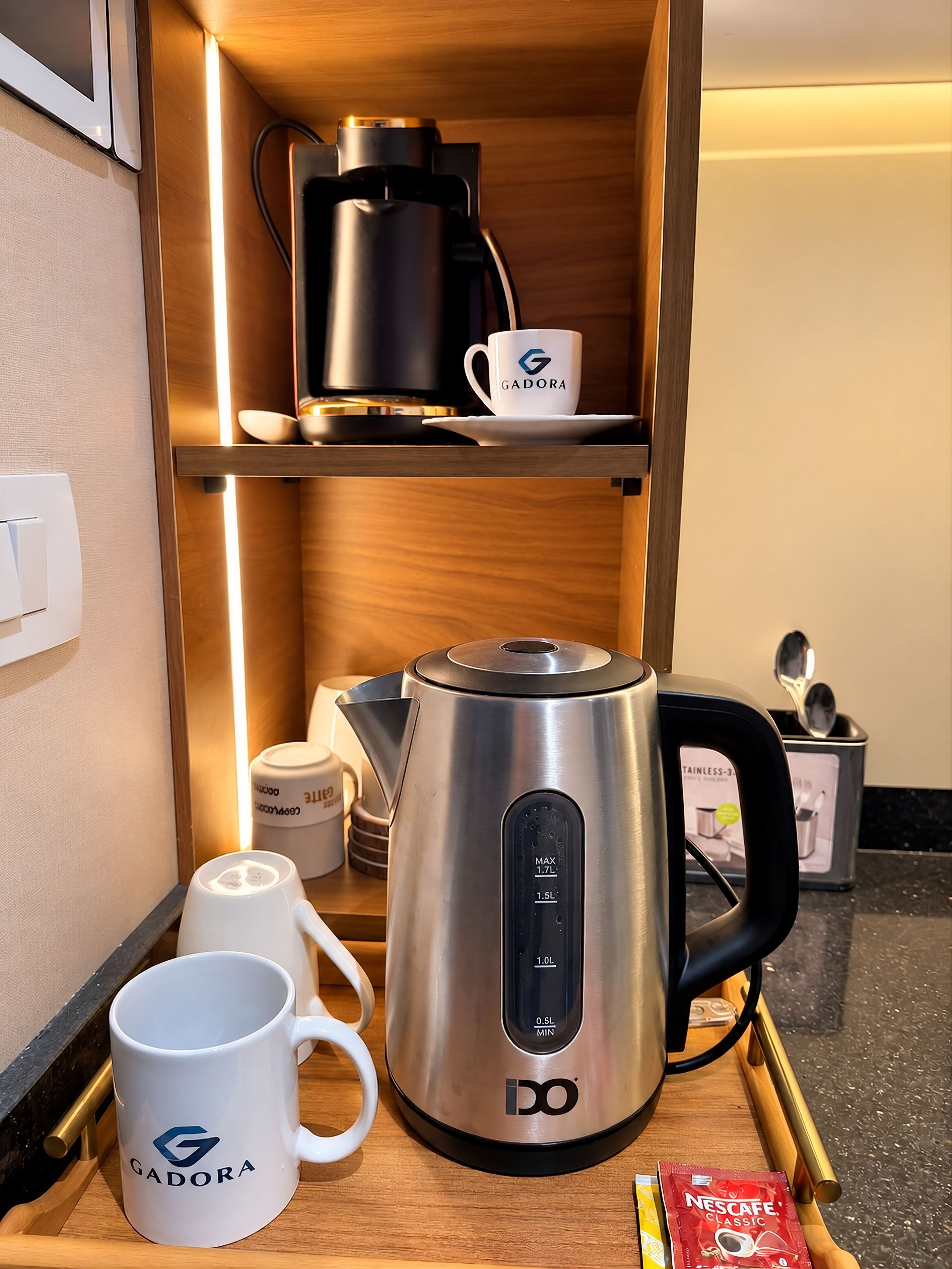 Kaffe og/eller kaffemaskin