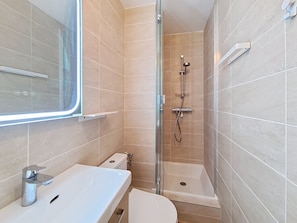 Bathroom - Renovated studio at the slopes with WIFI (Les Menuires)