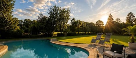 House, Private Pool, Golf View | Pool