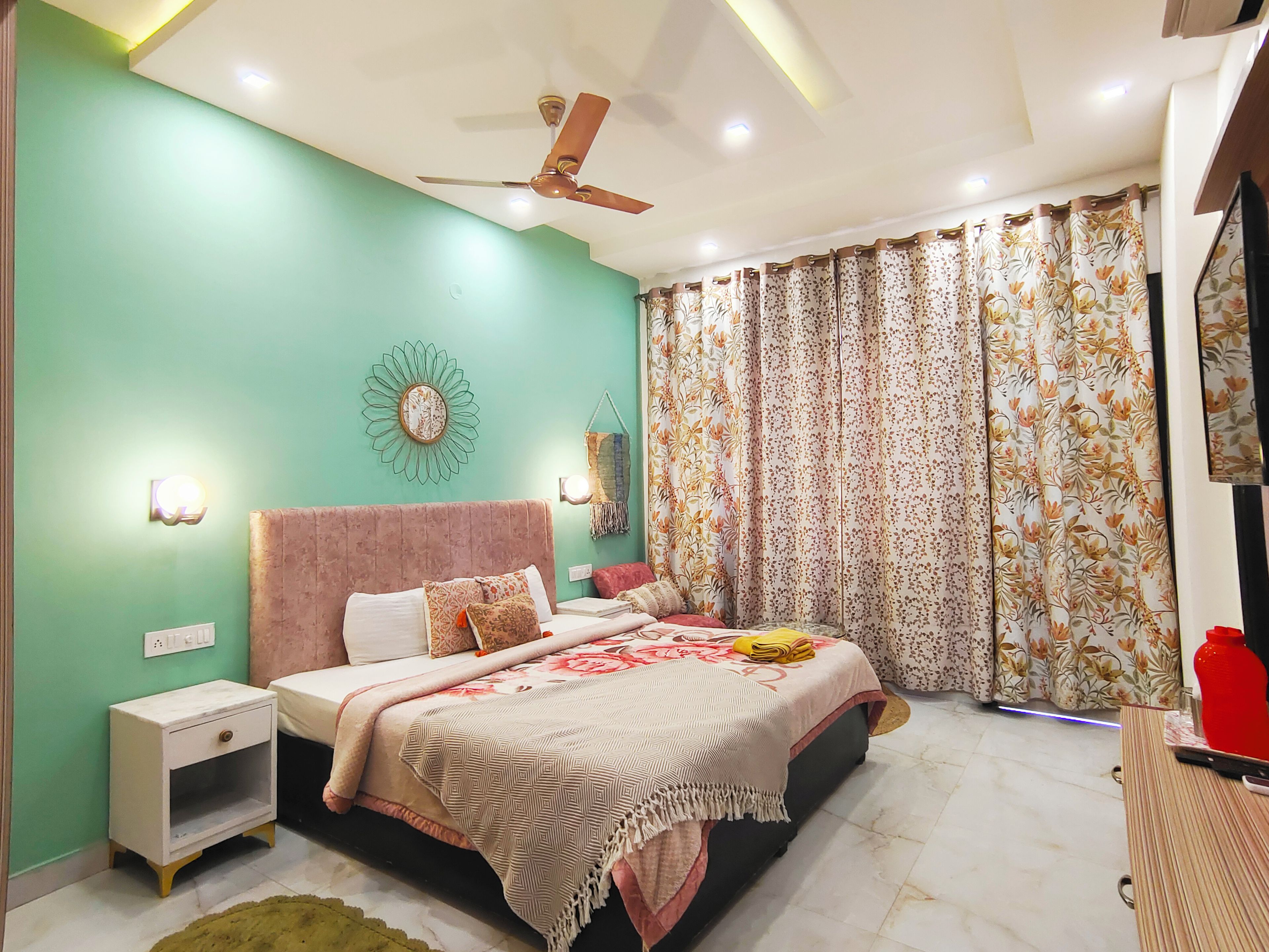 Premium Double Room, Balcony | Blackout curtains, iron/ironing board (on request), free WiFi