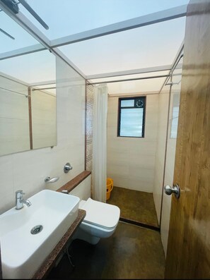 Unclassified image, 4 of 5, button - Shivoham is a spacious and beautifully designed 3-bedroom villa, (Chilhar)