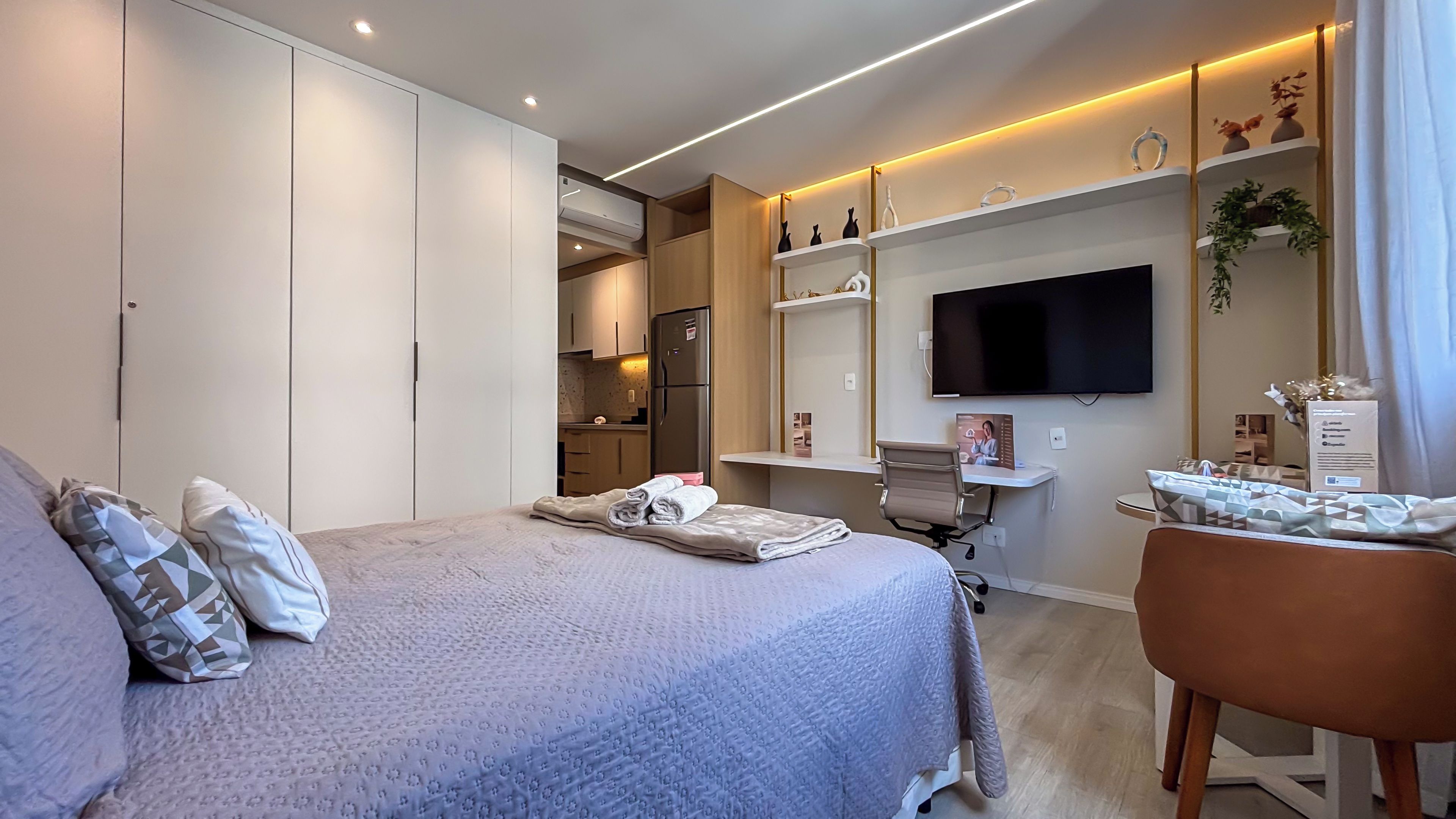 Apartamento luxo, vista para o mar