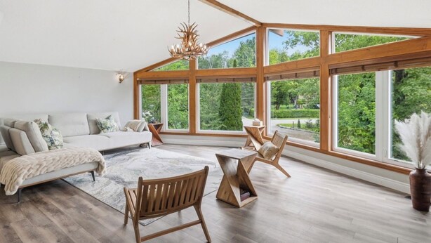 Living area - Cozy Tiny Cottage Retreat | Near Georgian Bay (Tiny)