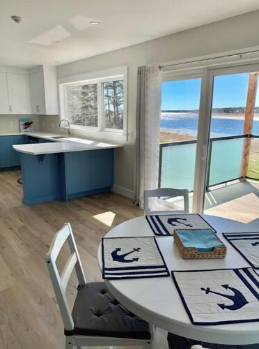 New! Secluded, 2-bedroom, oceanfront apartment in Barrington Passage.