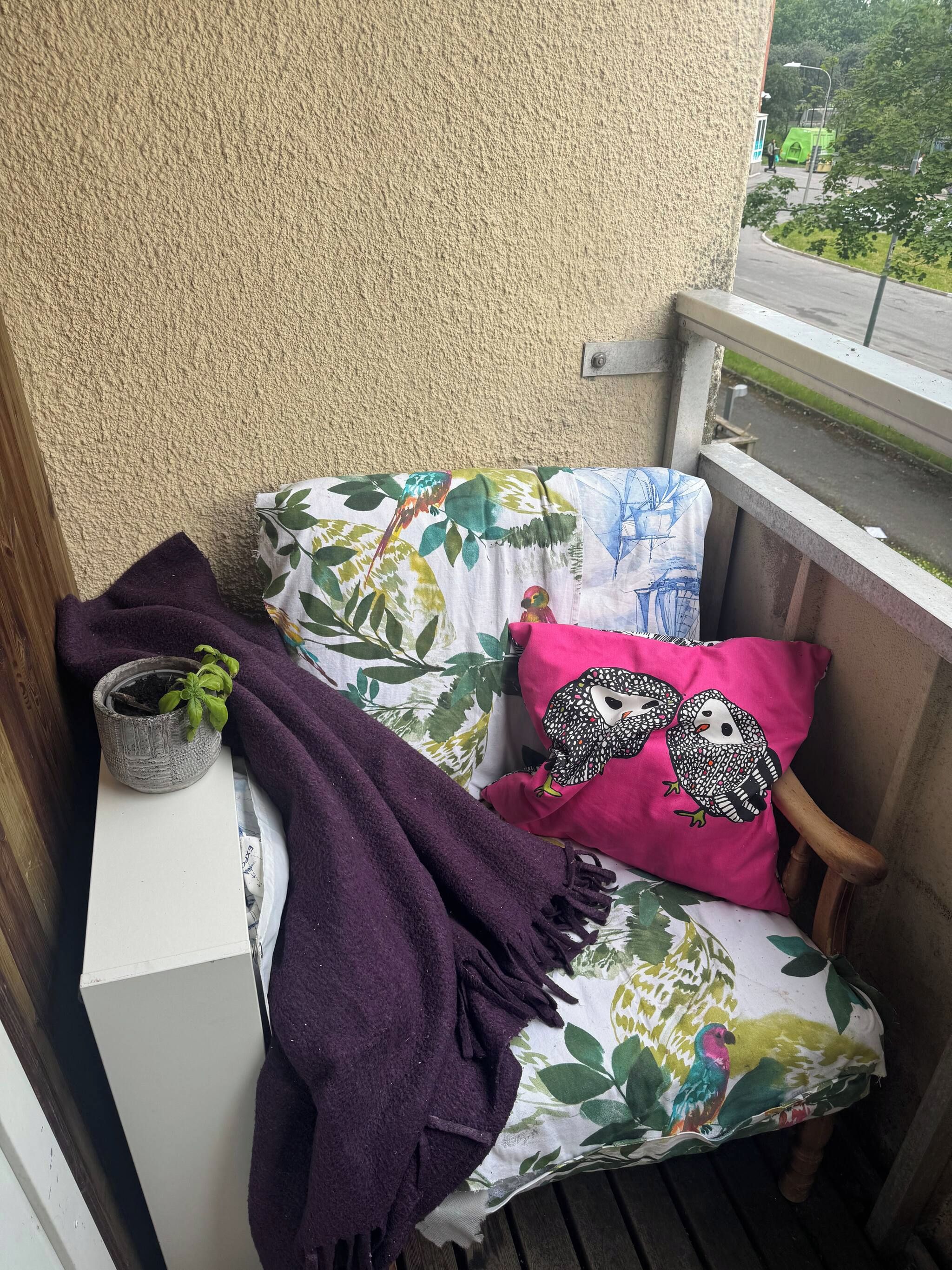 Apartamento, 1 habitación, fumadores | Balcón