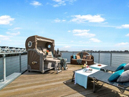 Houseboat in Olpenitz With Swimming Pool