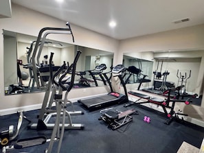 Fitnessbereich