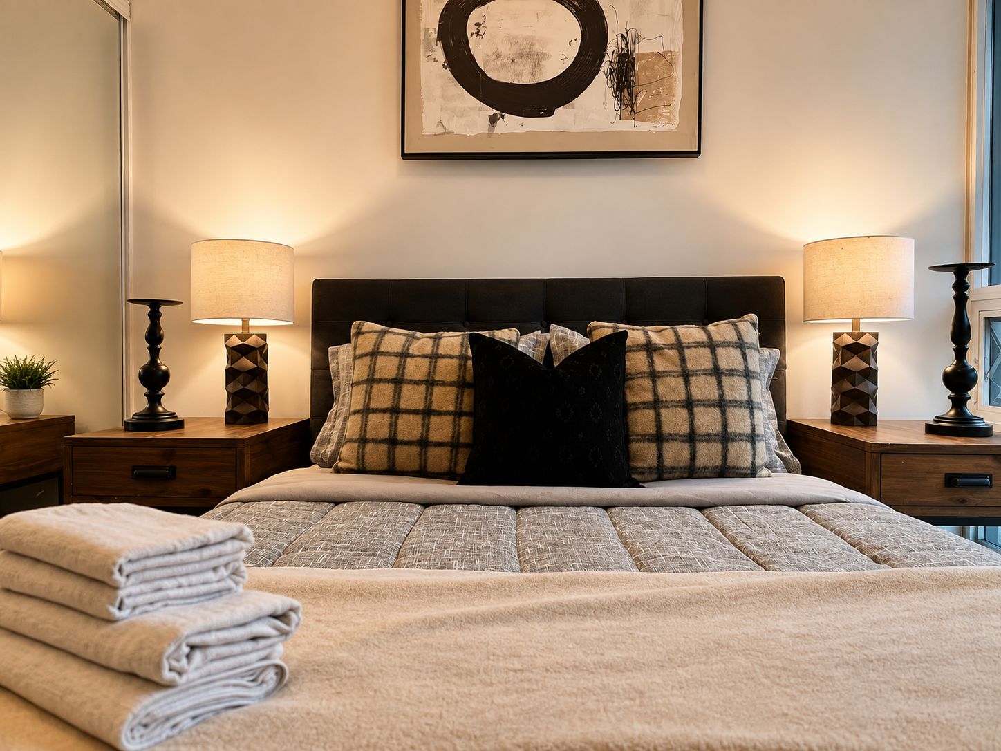 Apartamento de lujo, vistas a la ciudad | Espacio para trabajar con un portátil y wifi gratis