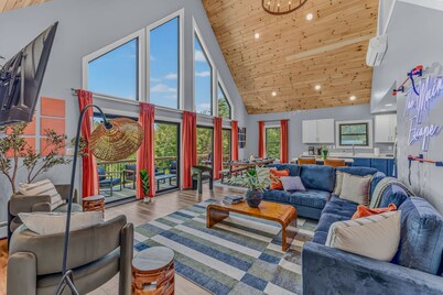 Sauna Hot Tub Game Room Theater Firepit