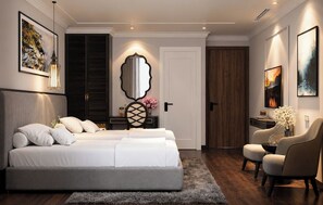 Deluxe Double Room | Blackout drapes, iron/ironing board (on request), WiFi (free) - Suddha Premium Hotel (Mang Yang)