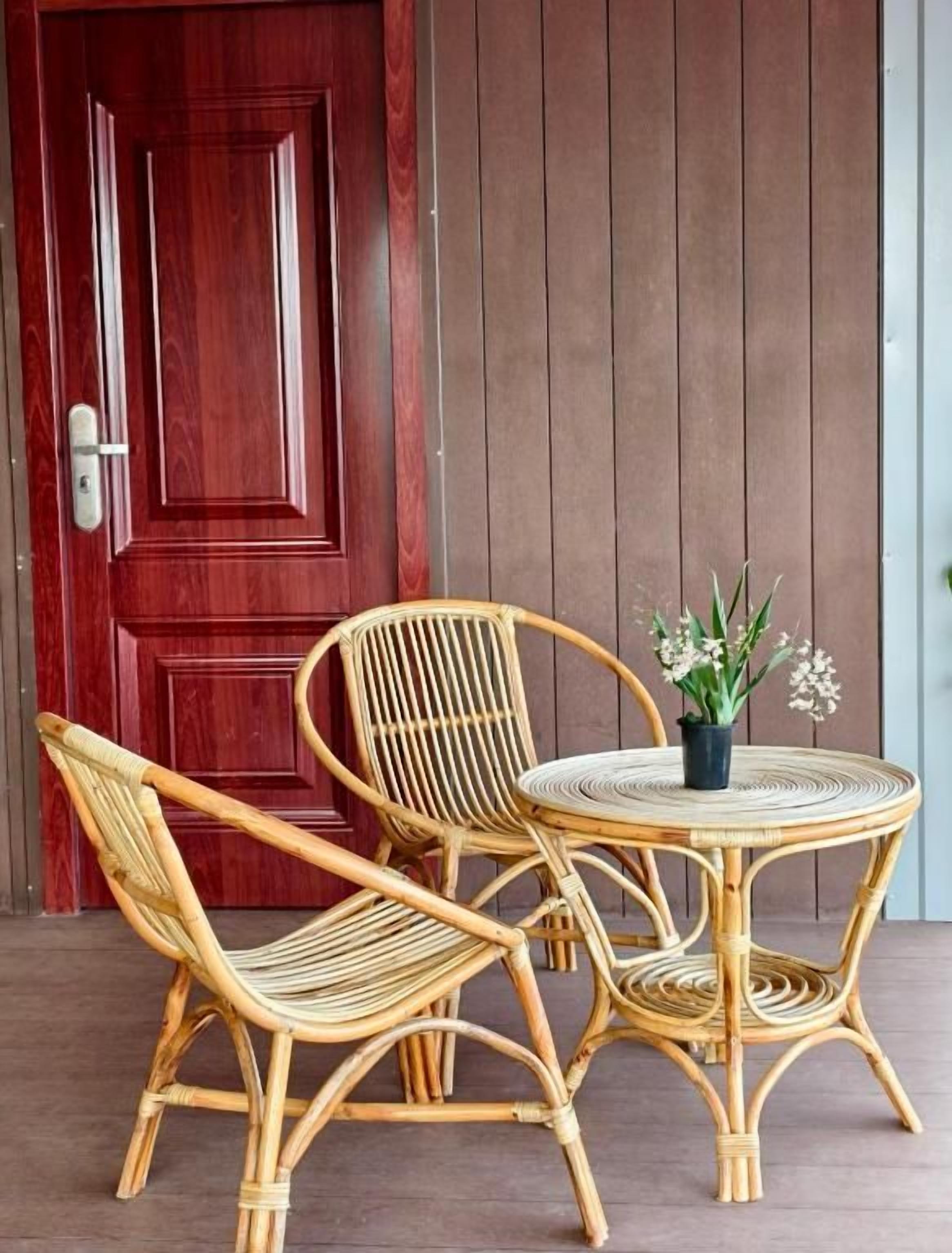 Deluxe Double Room, Balcony, Sea View | Outdoor dining