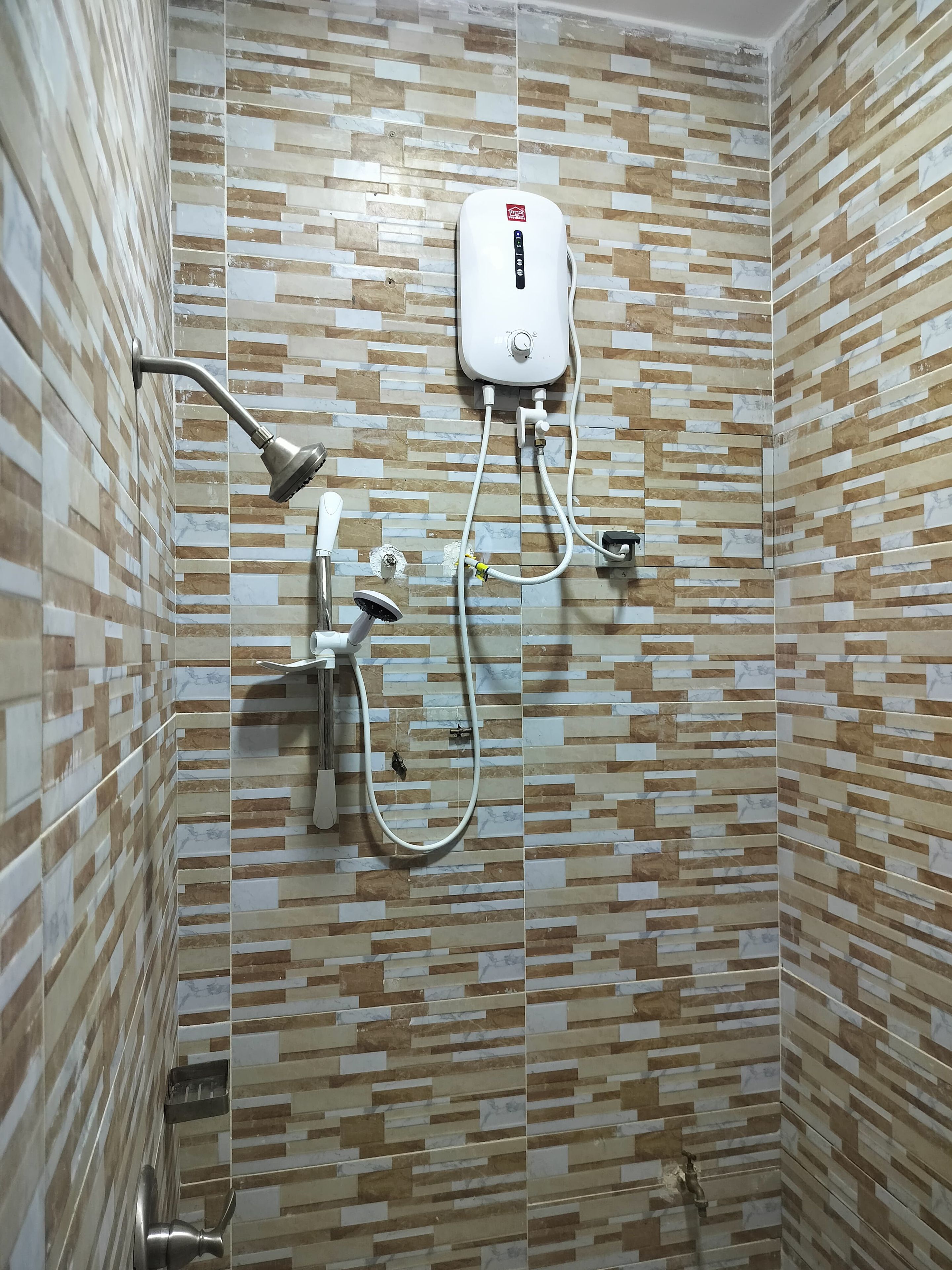 Classic Studio, City View | Bathroom | Shower, towels, soap, toilet paper