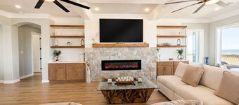 Beachfront Home, Hot Tub, Game Room, Sleeps 24