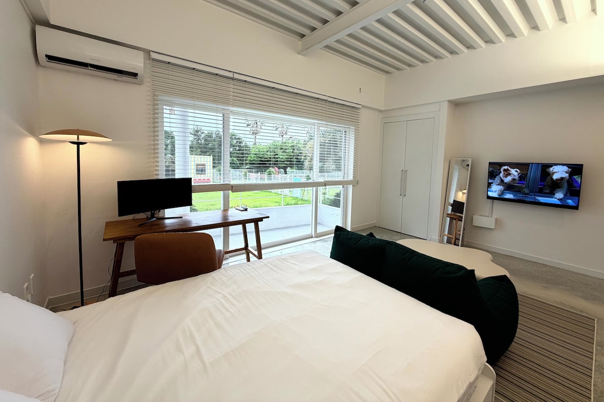 ห้องซูพีเรียดับเบิล, วิวสวน | โต๊ะทำงาน, พื้นที่ทำงานแบบใช้แล็ปท็อป, Wi-Fi ฟรี