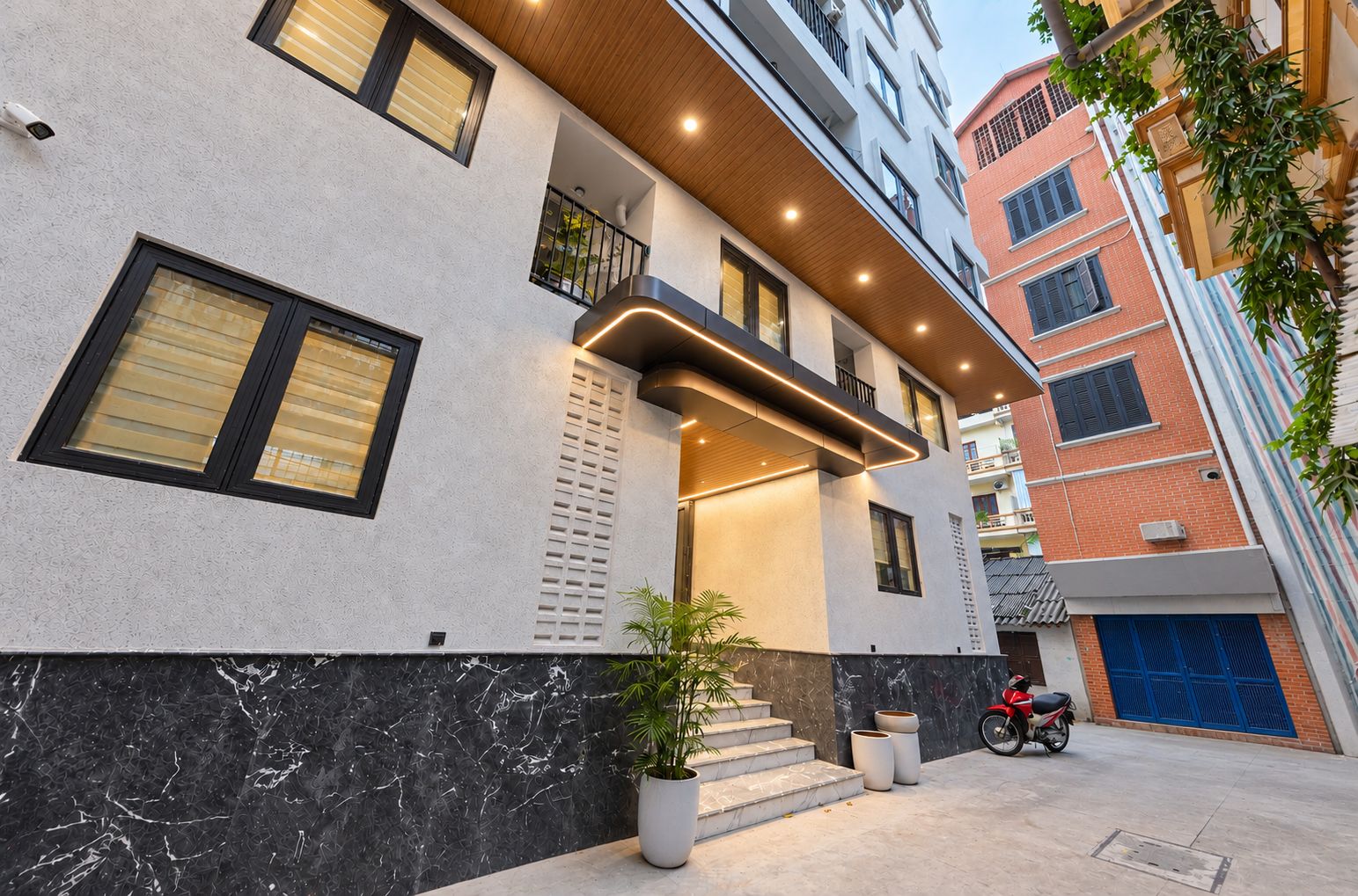 Front of property