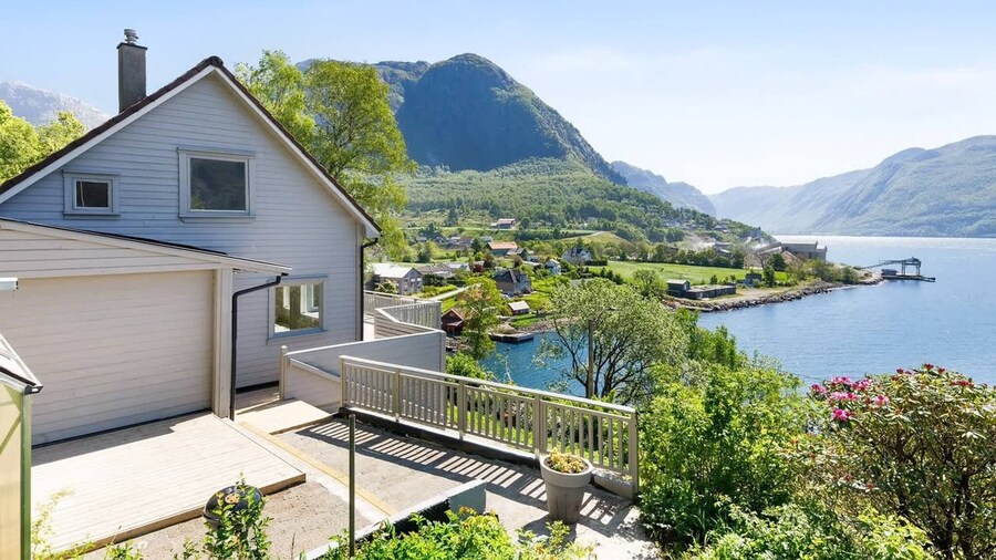 Unique House on the Fjord Near Preikestolen
