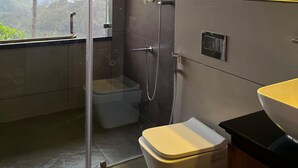 Dusche, Handtücher, Seife