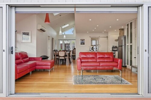 Opossum Bay Waterfront Home, Deck & Shore Access