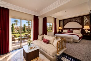 Deluxe Double Room, Garden View | Seterika/papan seterika, Wi-fi percuma 