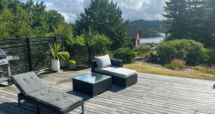 Cottage with terraces on three sides, idyllic isle