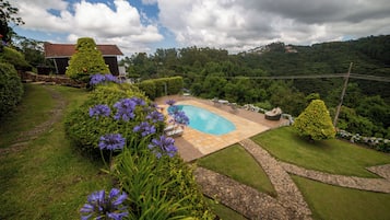 Chalé premium, vista para a montanha | Piscina | Piscina externa