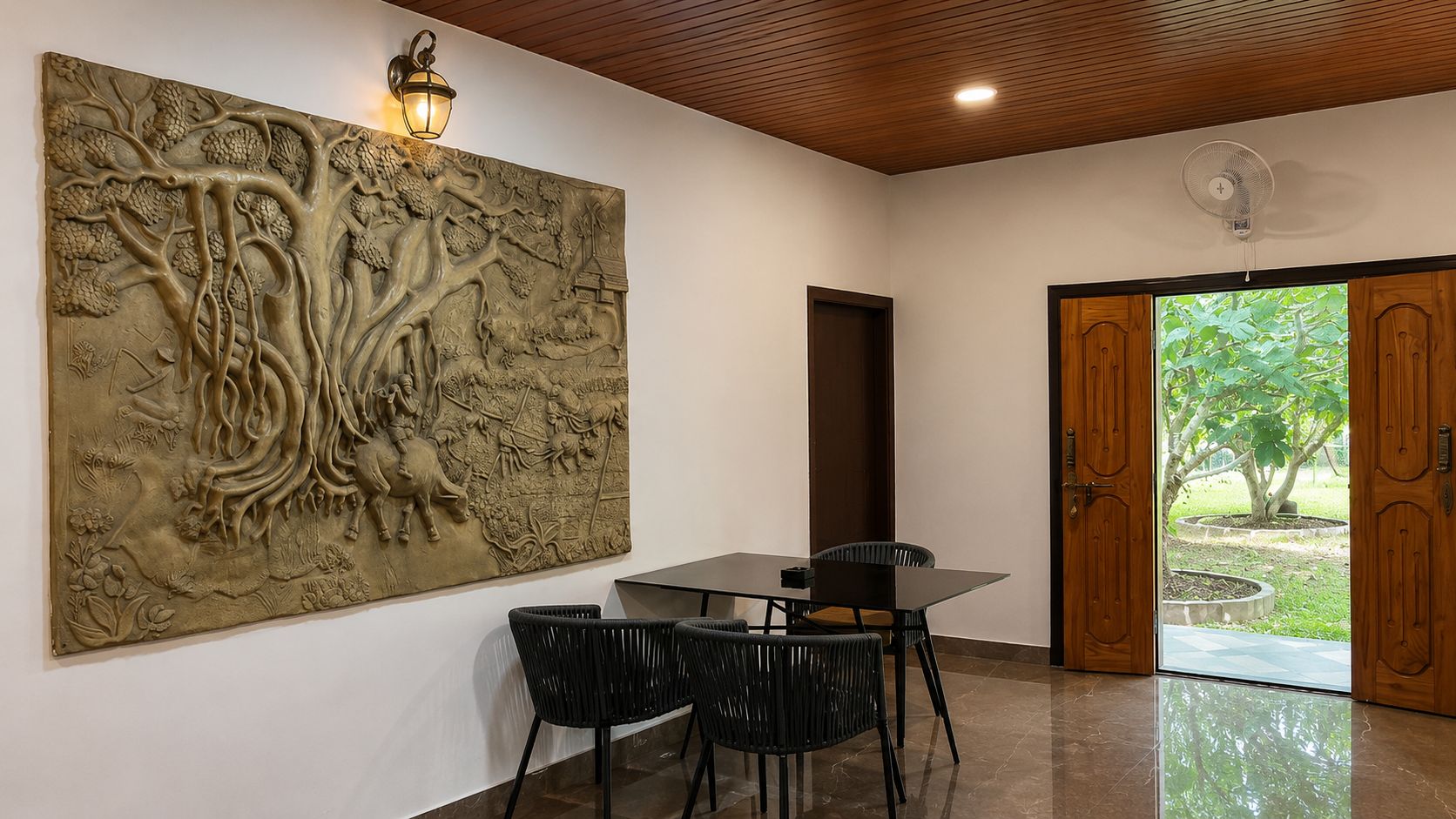 Bungalow, 2 Bedrooms, Garden View | Dining