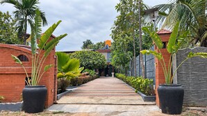 Entrada da propriedade