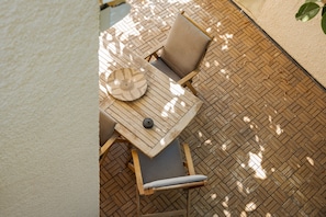 Apartamento luxo, vista para a cidade | Vista do quarto