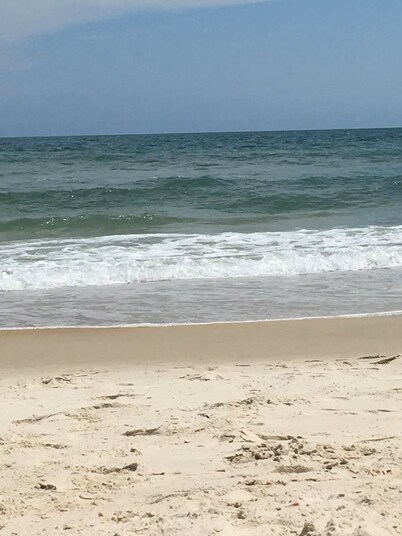 Beachfront condo on St. George Island!  Ocean views!  Pet friendly. 