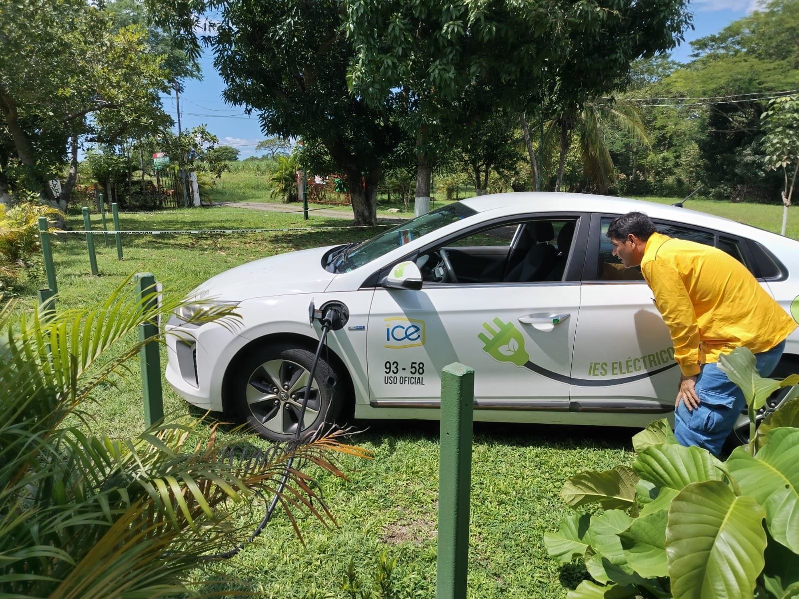 Estación de carga para autos eléctricos