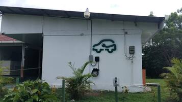 Electric vehicle-charging station