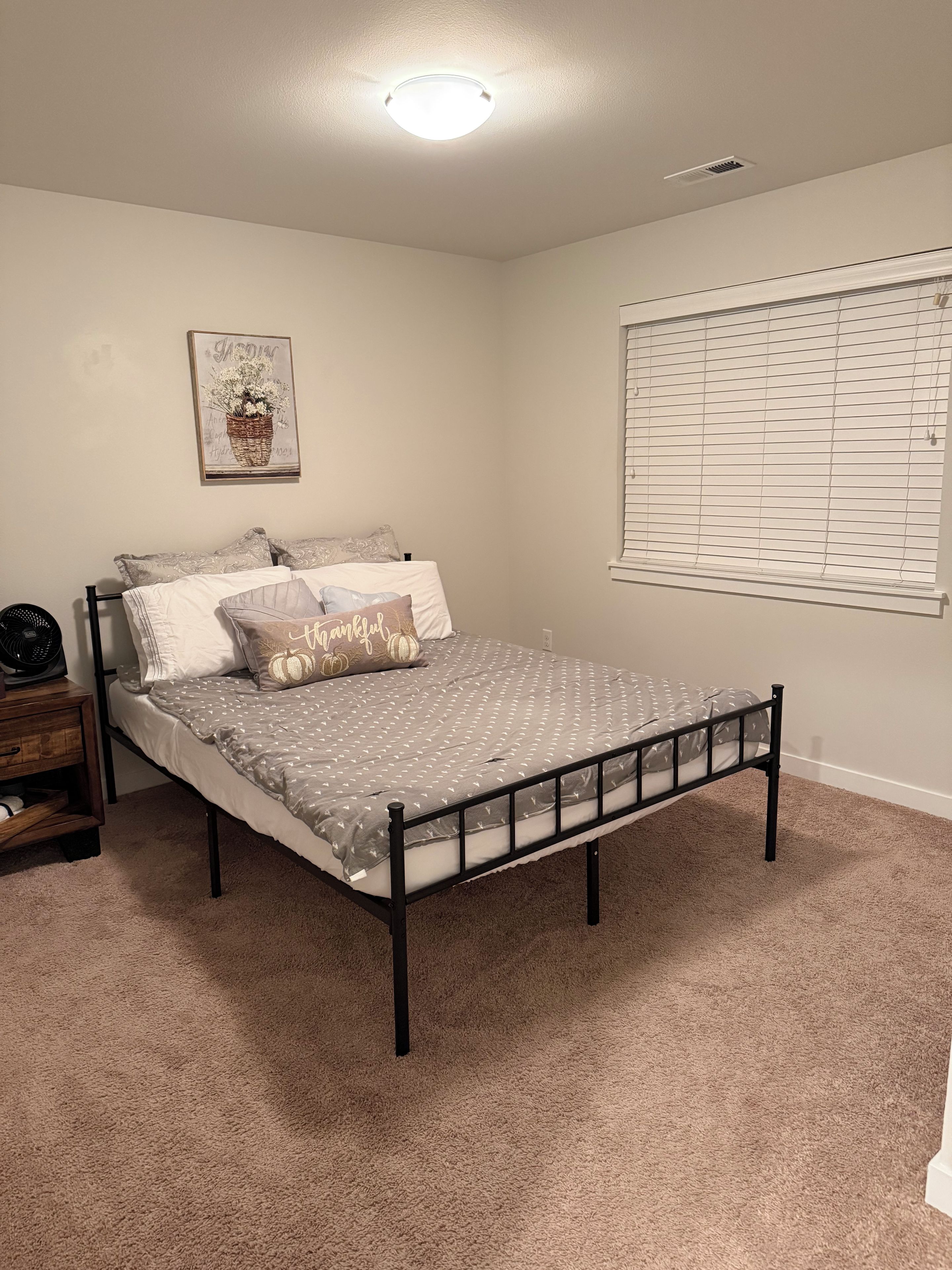 Iron/ironing board, WiFi, bed sheets