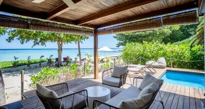 Beachfront Villa with Private Pool