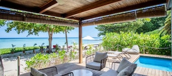 Beachfront Villa with Private Pool