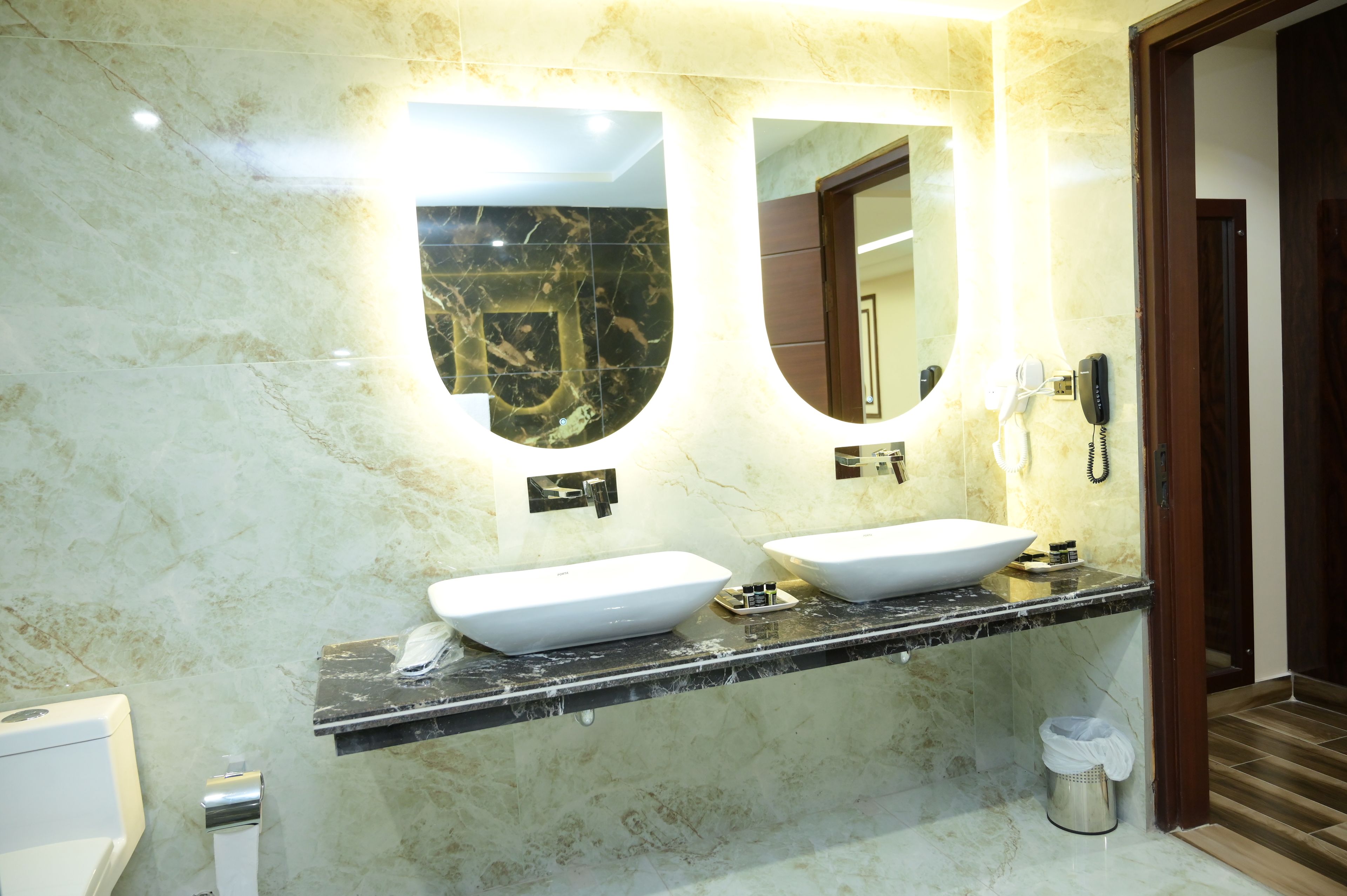 Room, Balcony, City View | Bathroom | Hair dryer, slippers, towels, soap