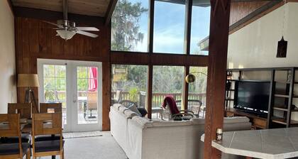 Riverfront Hideaway with Spectacular views!