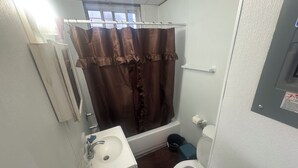 Hair dryer, bidet, towels, soap - Cozy 2BR 1BA + Full Kitchen/Living Near DT Detroit in Hamtramck (Hamtramck)