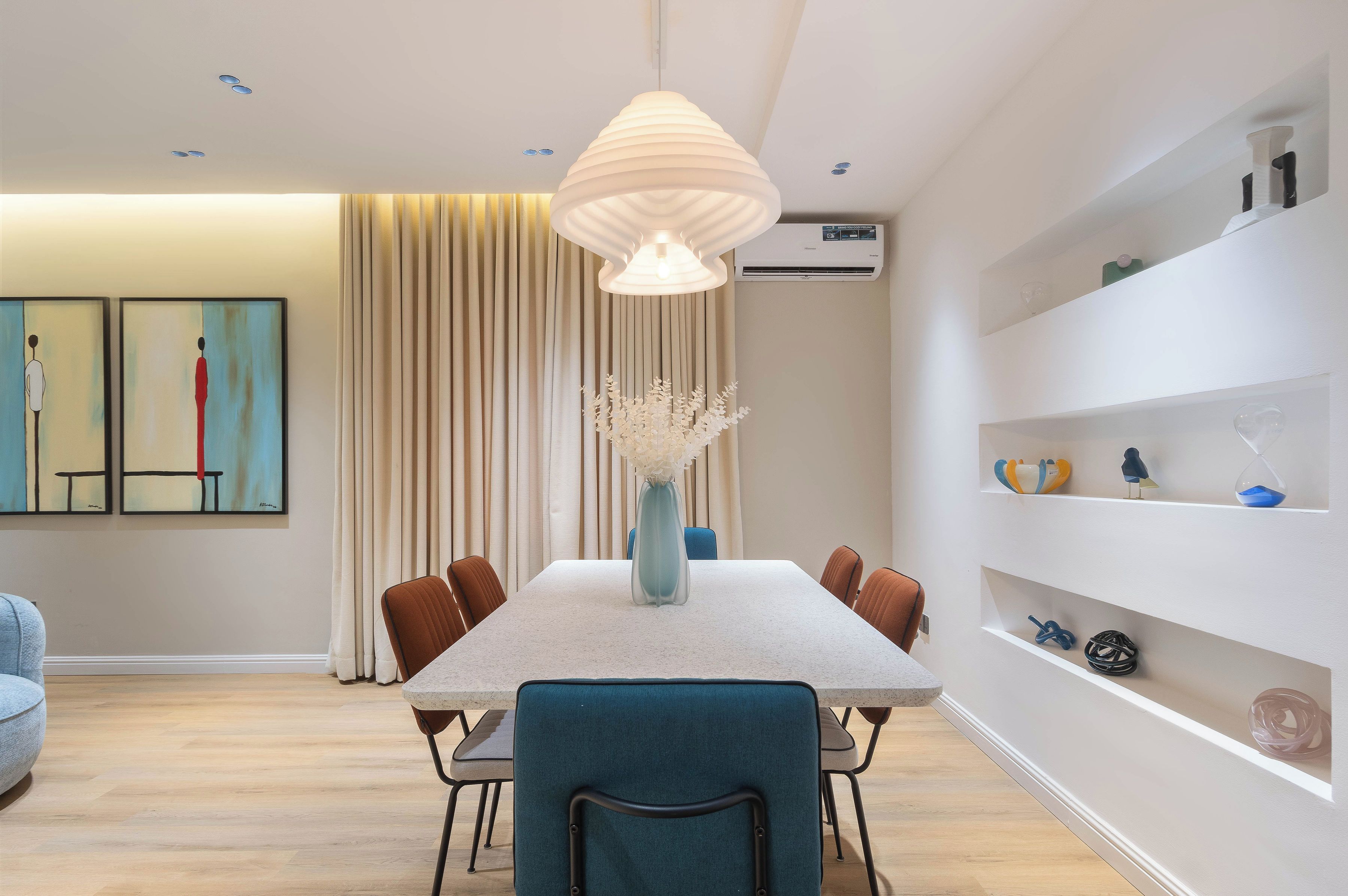 Comfort Apartment, 2 Bedrooms, Kitchen, Pool View | Dining