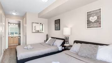 Desk, iron/ironing board, travel crib, WiFi