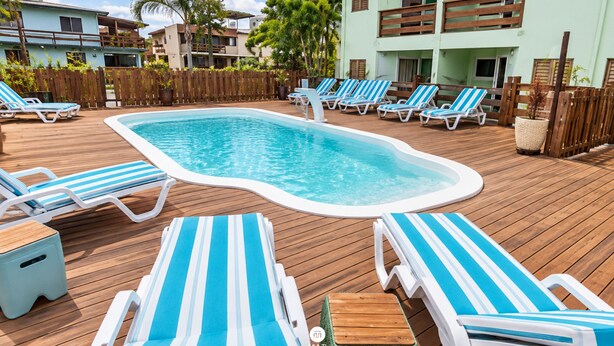 Pool - La Ferrugem Suites - 100m da Praia - Ferrugem/sc (Garopaba)